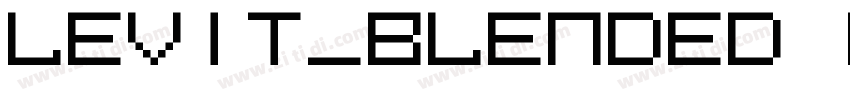 Levit_Blended Bold M字体转换
